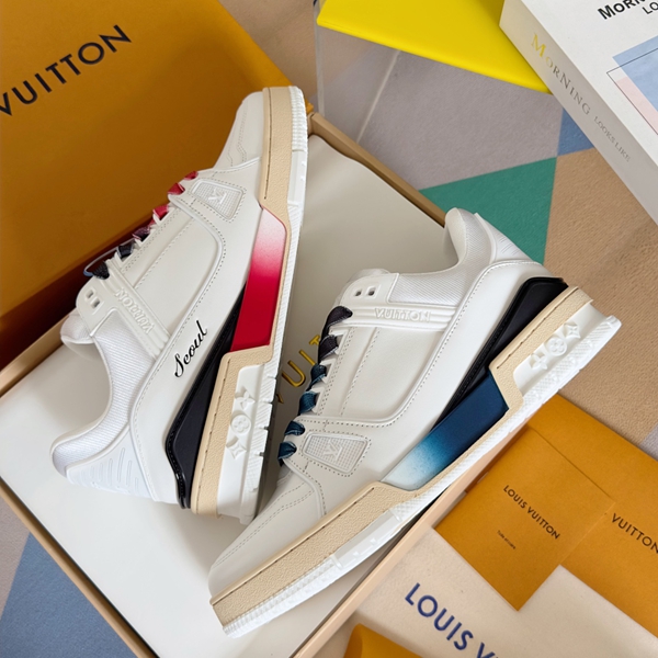 ルイヴィトン靴素材ディテール